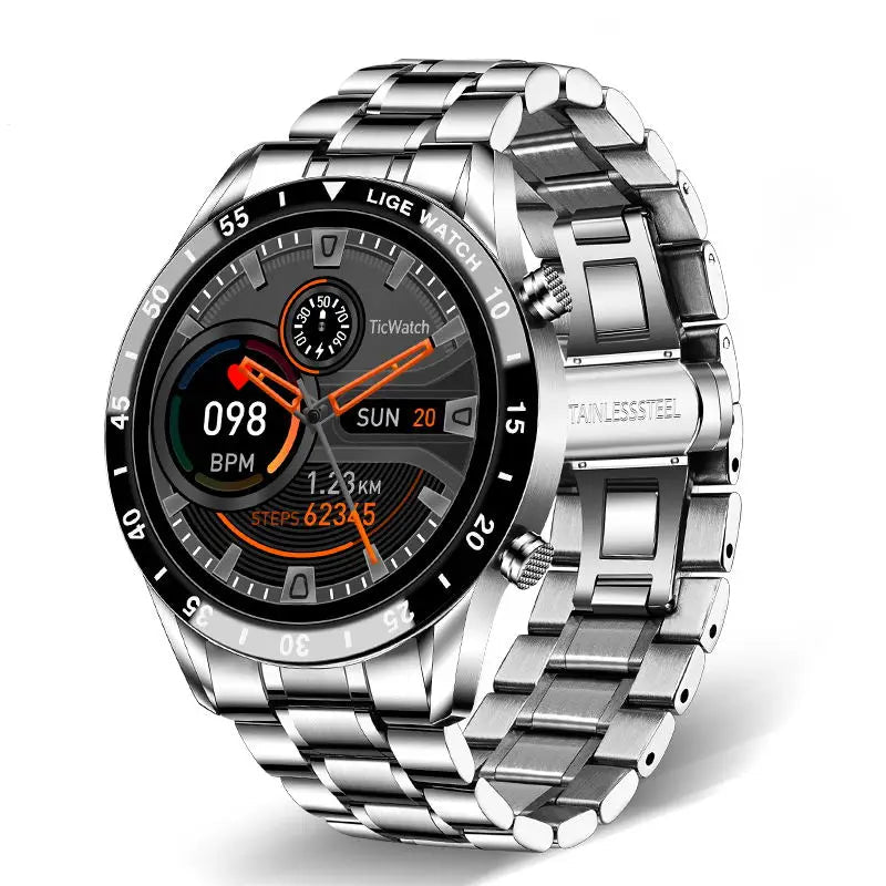 Smartwatch Touchscreen with Bluetooth for water resistance and fitness