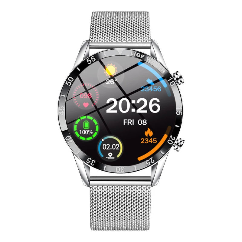 Smartwatch Touchscreen with Bluetooth for water resistance and fitness