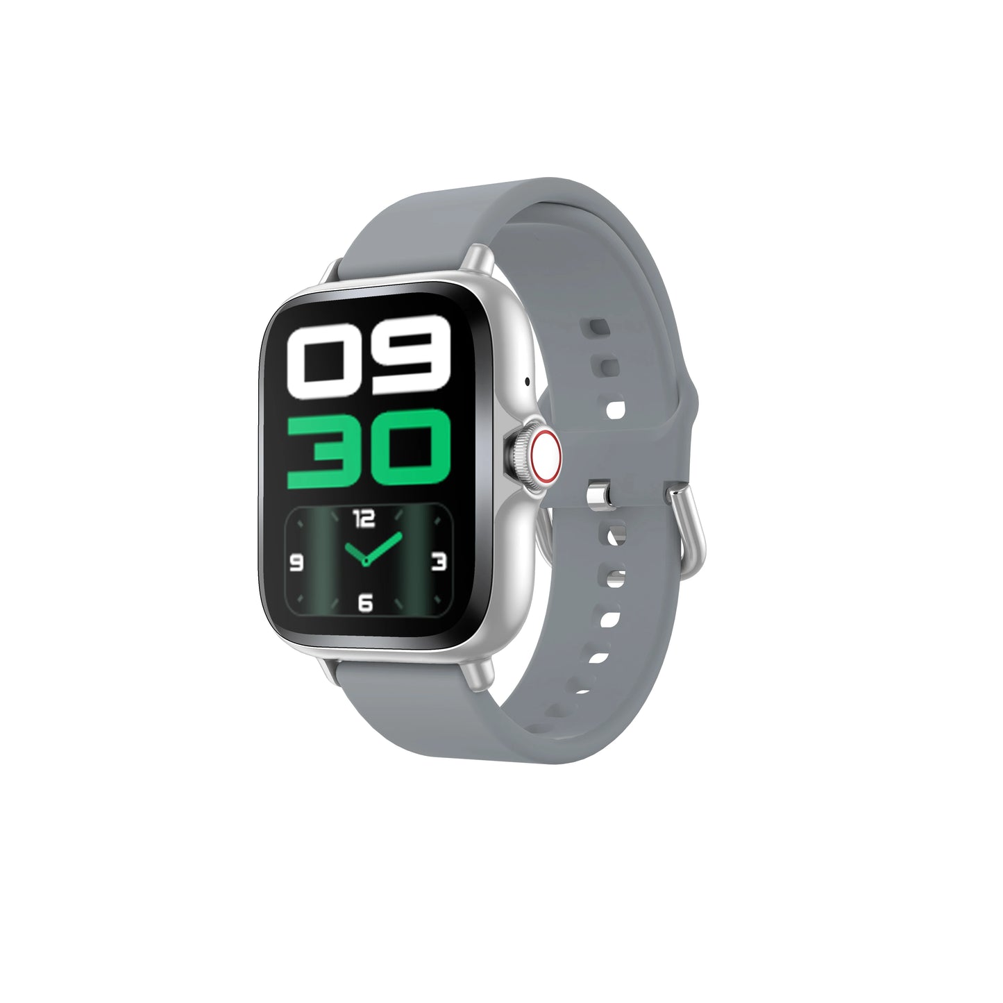 Waterproof smartwatch with alerts, sports pedometer info and sleep monitoring for iPhone and Android