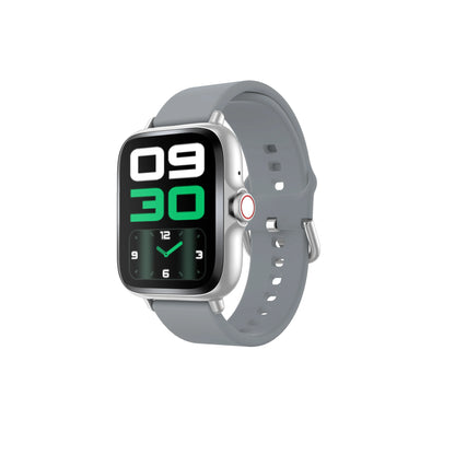 Waterproof smartwatch with alerts, sports pedometer info and sleep monitoring for iPhone and Android