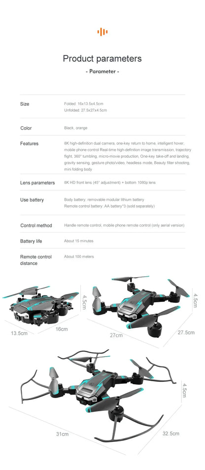 2025 S6 Pro Professional Airplane with 4K HD Camera 4K S6 GPS GPS RC Helicopter FPV WIFI