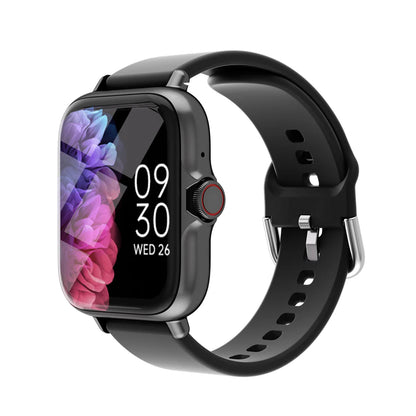 Waterproof smartwatch with alerts, sports pedometer info and sleep monitoring for iPhone and Android