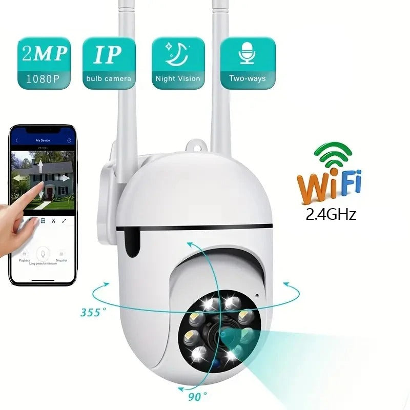 Camera 8 Mi-Fi IP Open Security Monitoring PTZ 4X VI Zoom Tracking Man in Two Direction Night HD