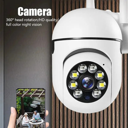 Camera 8 Mi-Fi IP Open Security Monitoring PTZ 4X VI Zoom Tracking Man in Two Direction Night HD