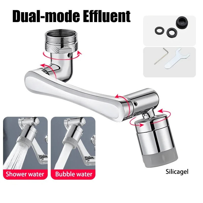 Rust-resistant steel faucet extender 1080 °Dizzy water faucet