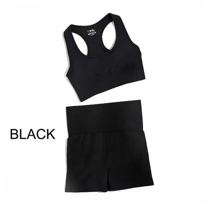 Women's Seamless Yoga Sportswear Set 2/3/4 Pieces