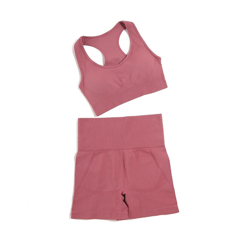 Women's Seamless Yoga Sportswear Set 2/3/4 Pieces