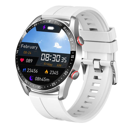 EKG + ECG + Bluetooth smartwatch for men Laser blood pressure smartwatch for men