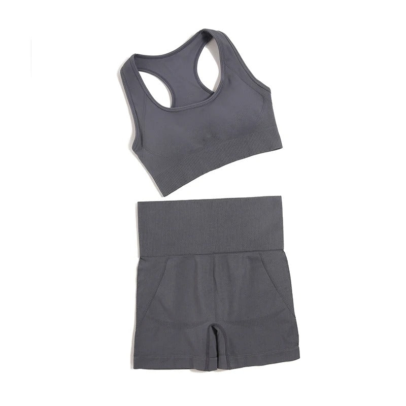 Women's Seamless Yoga Sportswear Set 2/3/4 Pieces