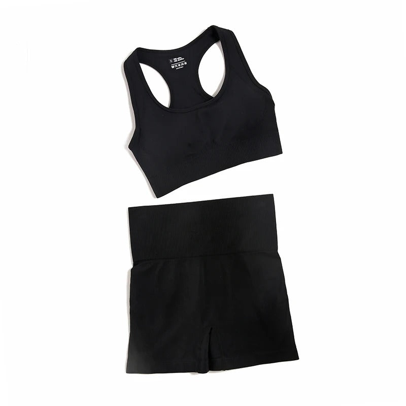 Women's Seamless Yoga Sportswear Set 2/3/4 Pieces