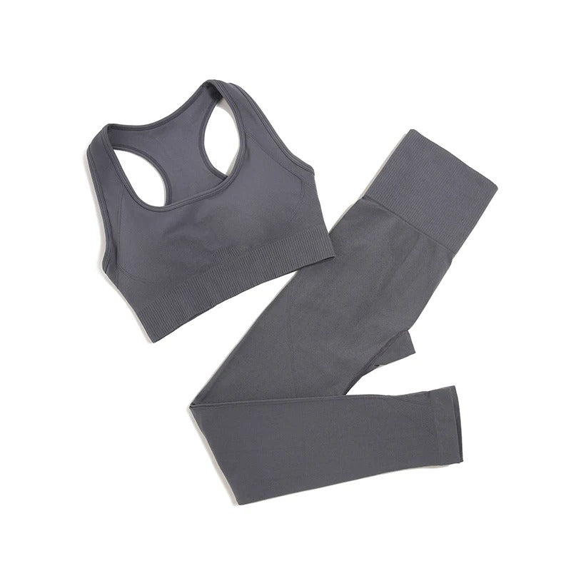 Women's Seamless Yoga Sportswear Set 2/3/4 Pieces