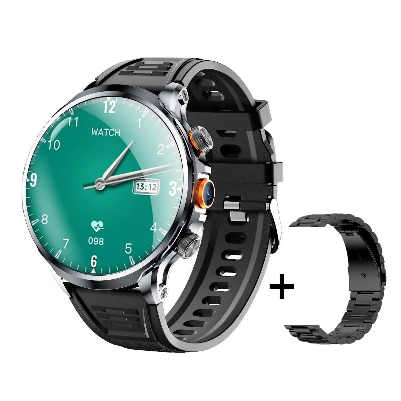 4G LTE Smartwatch Android 32G ROM Storage HD Camera GPS 2025  Men 2G 4G SIM Card WIFI Wireless Fast Internet Access