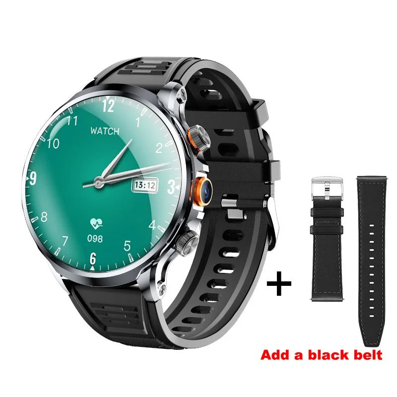 4G LTE Smartwatch Android 32G ROM Storage HD Camera GPS 2025  Men 2G 4G SIM Card WIFI Wireless Fast Internet Access