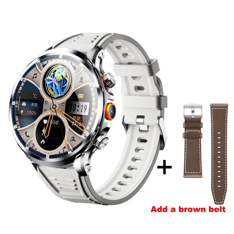 4G LTE Smartwatch Android 32G ROM Storage HD Camera GPS 2025  Men 2G 4G SIM Card WIFI Wireless Fast Internet Access